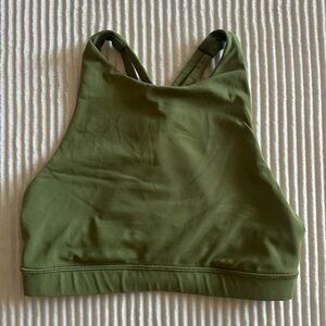 Lululemon Olive Green Sports Bra